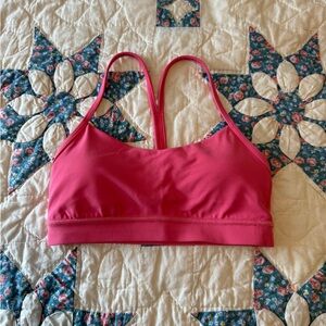 Lululemon Pink Flow Y Bra
